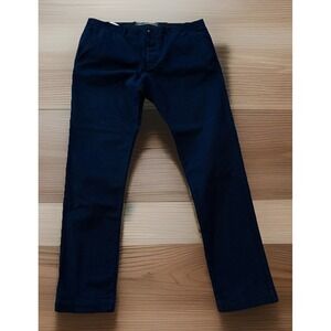 Stone Island Mens Black 39x31.5 Type SL Logo  Chino Trousers Casual Pants Preppy